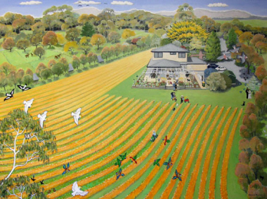 Bronwen Roodenrys-Mills Commissioned House Portrait