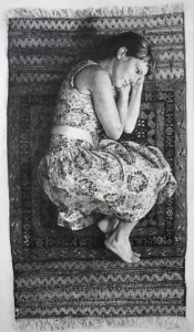 "My Brother's Rug" Pencil on 640gsm Arches Paper